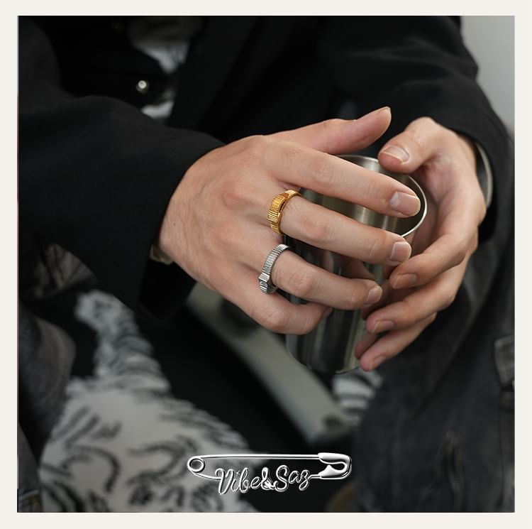 Unisex Cable Tie Rings