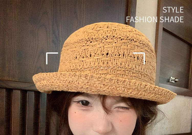 Bowler Hat Straw