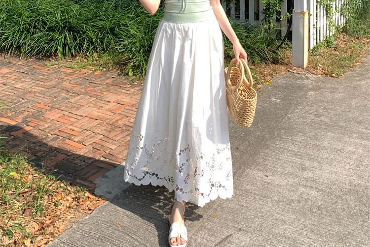 V-Neck Top Tie Plain Spaghetti Camisole Neck Strap