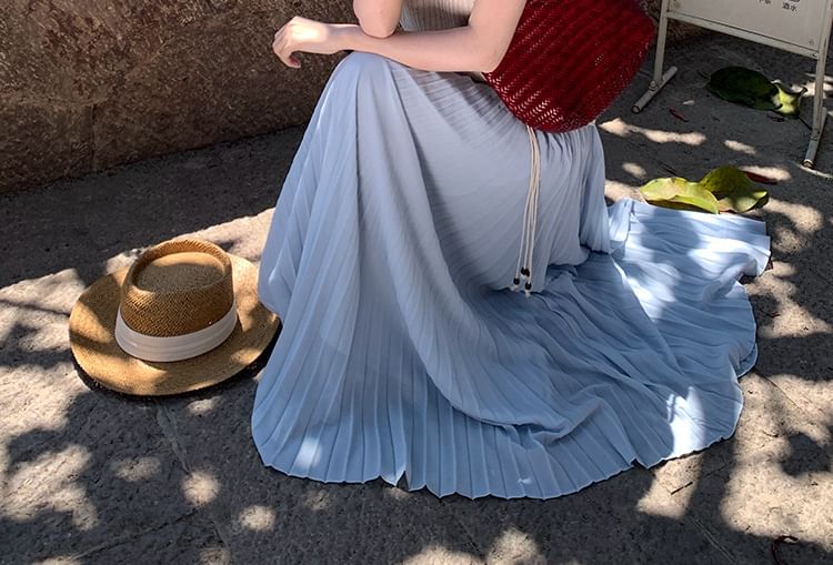 Crew Sleeveless Plain Top Neck Knit Ribbed