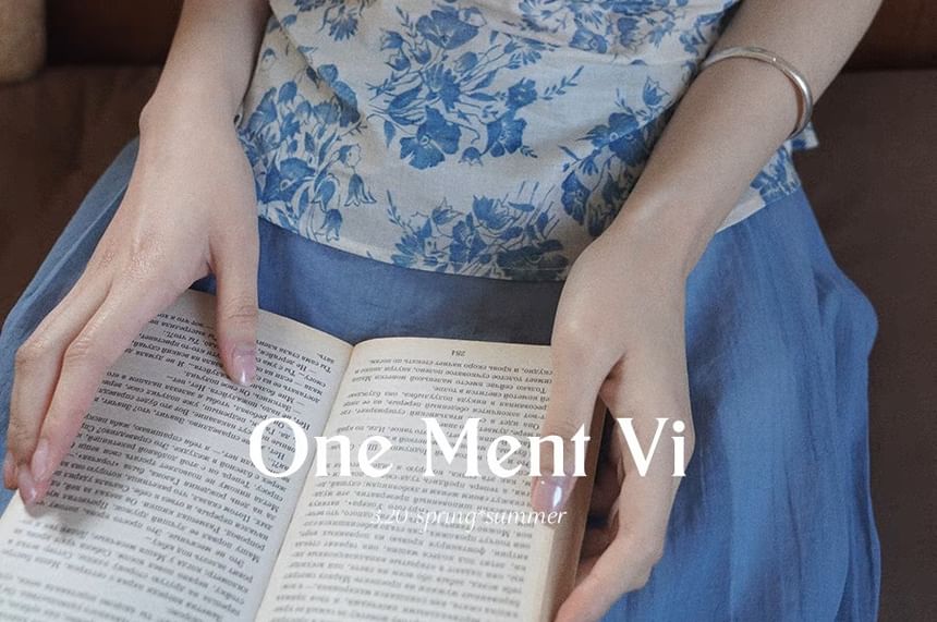 Sleeveless Floral Tube Print Top