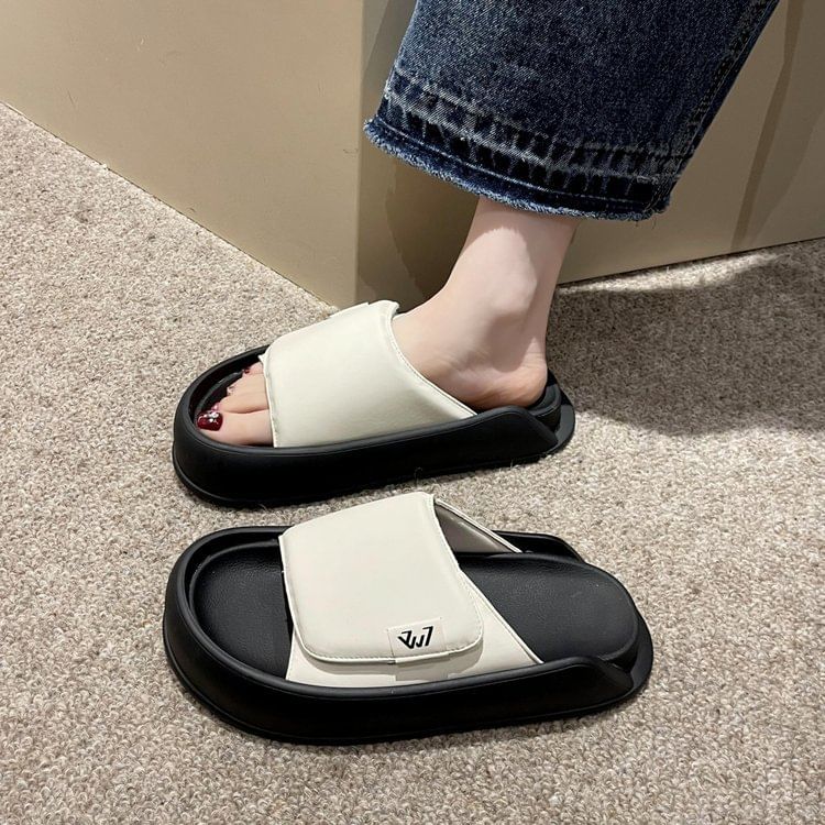 Sandals Slide Platform