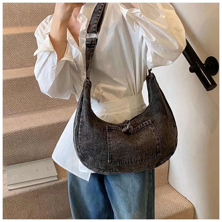 Denim Shoulder Bag