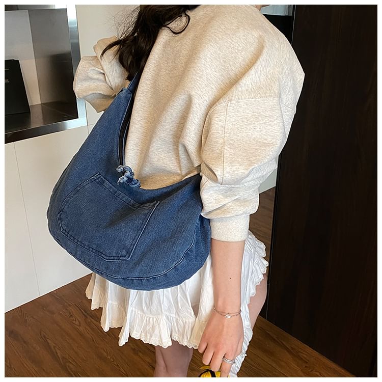 Denim Shoulder Bag