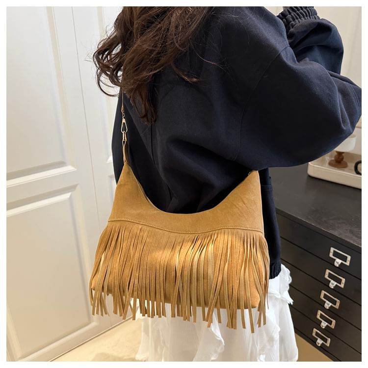 Fringed Shoulder Bag