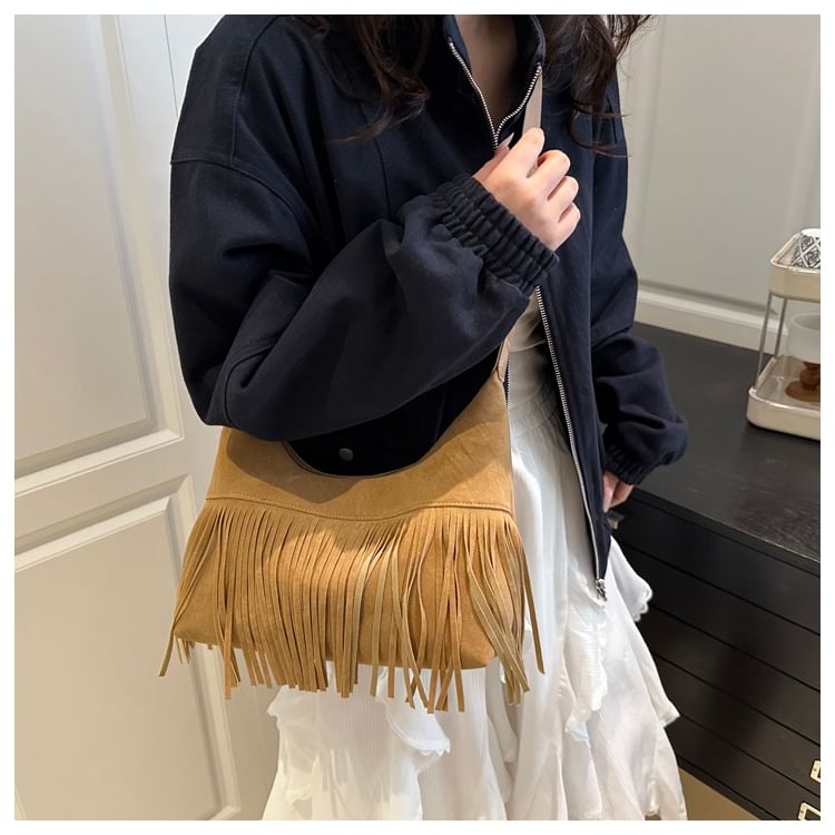 Fringed Shoulder Bag