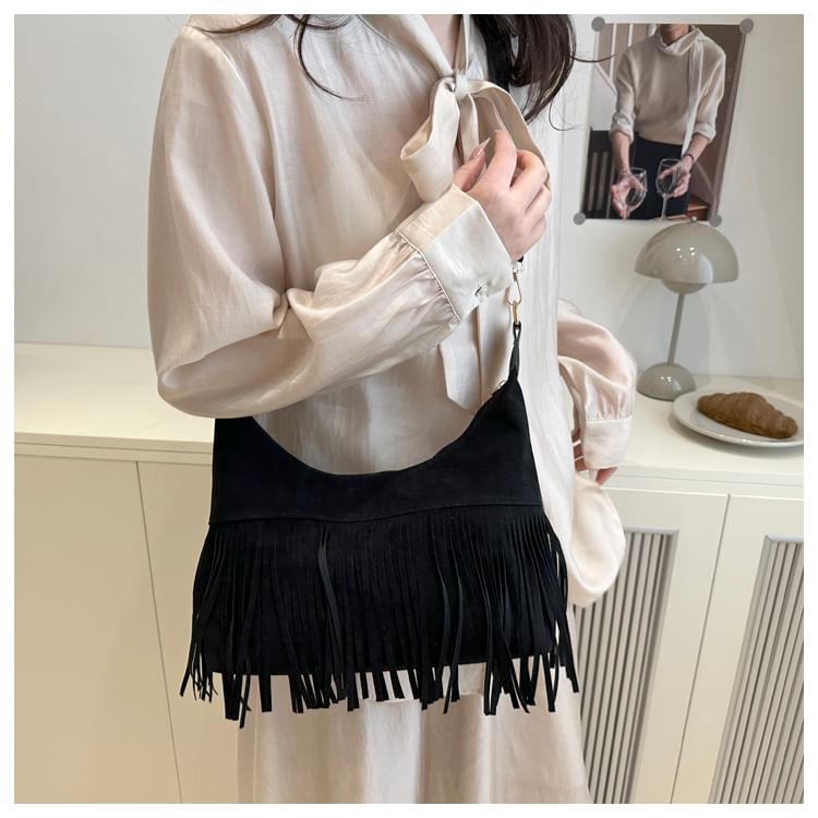 Fringed Shoulder Bag