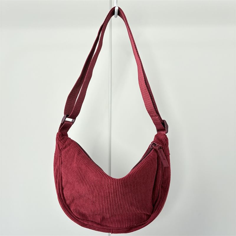 Corduroy Hobo Bag