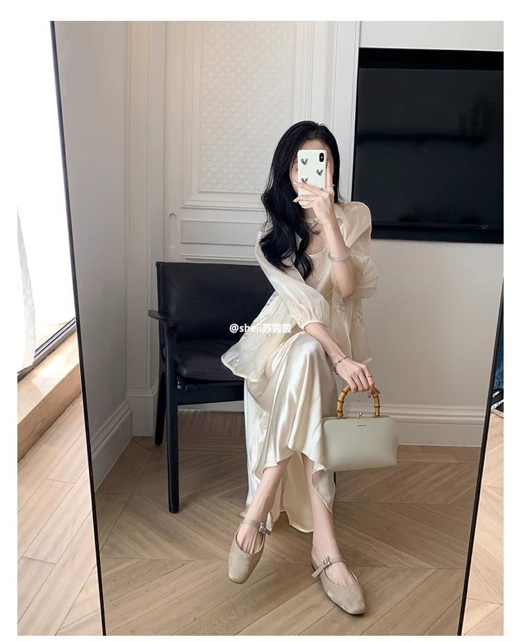 Mules Toe Heel Chunky Rhinestone Square