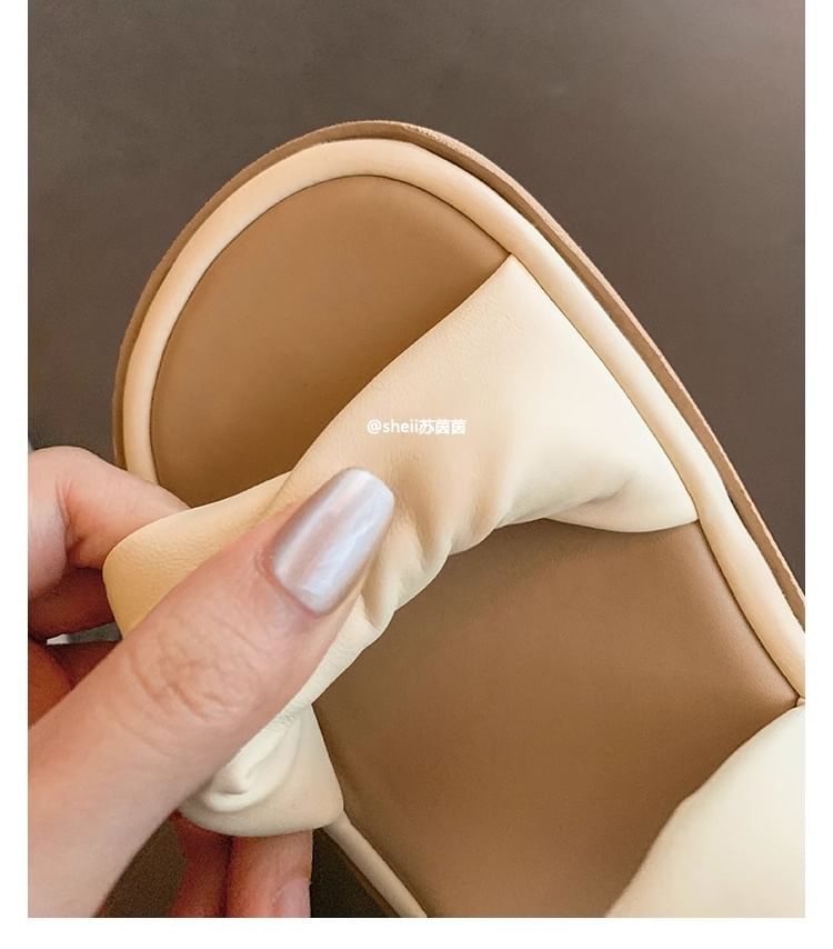 Sandals Double-Strap Slide