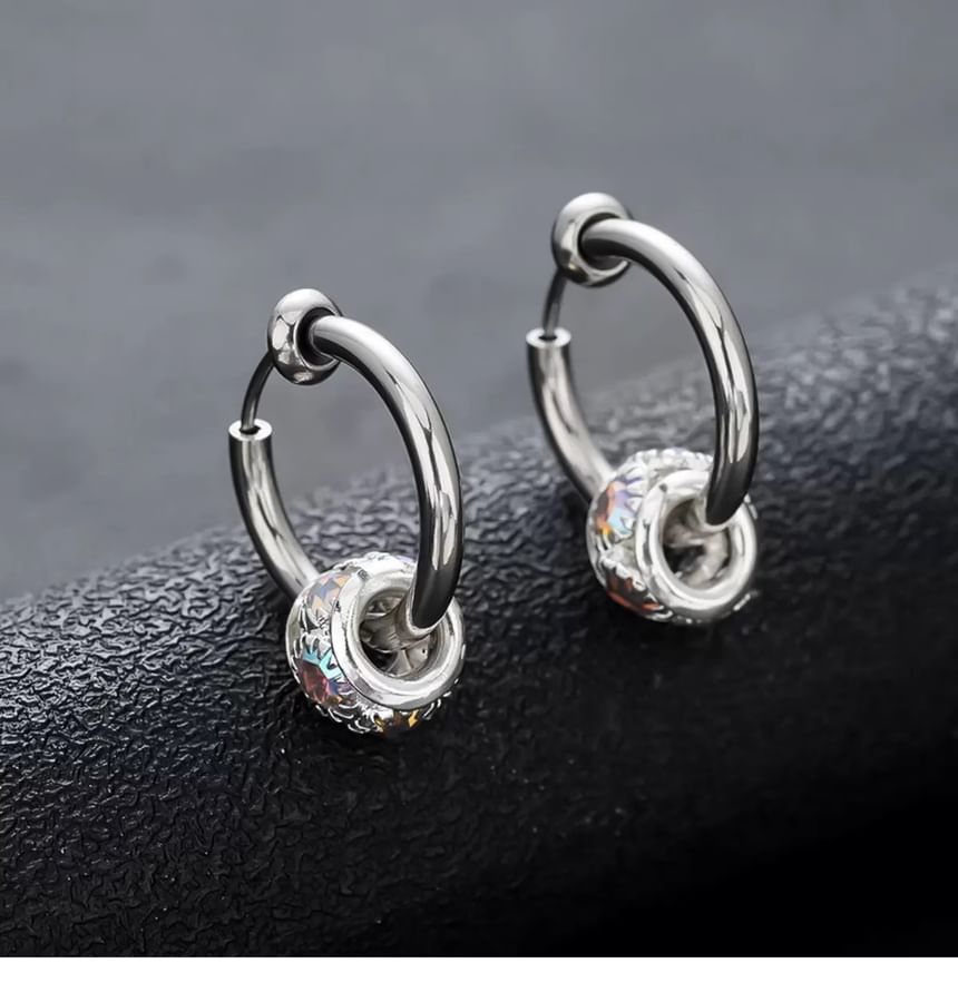 Rhinestone Alloy Ear Cuff Set
