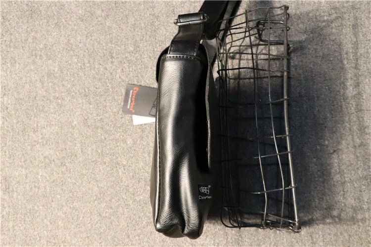 Faux-Leather Shoulder Bag