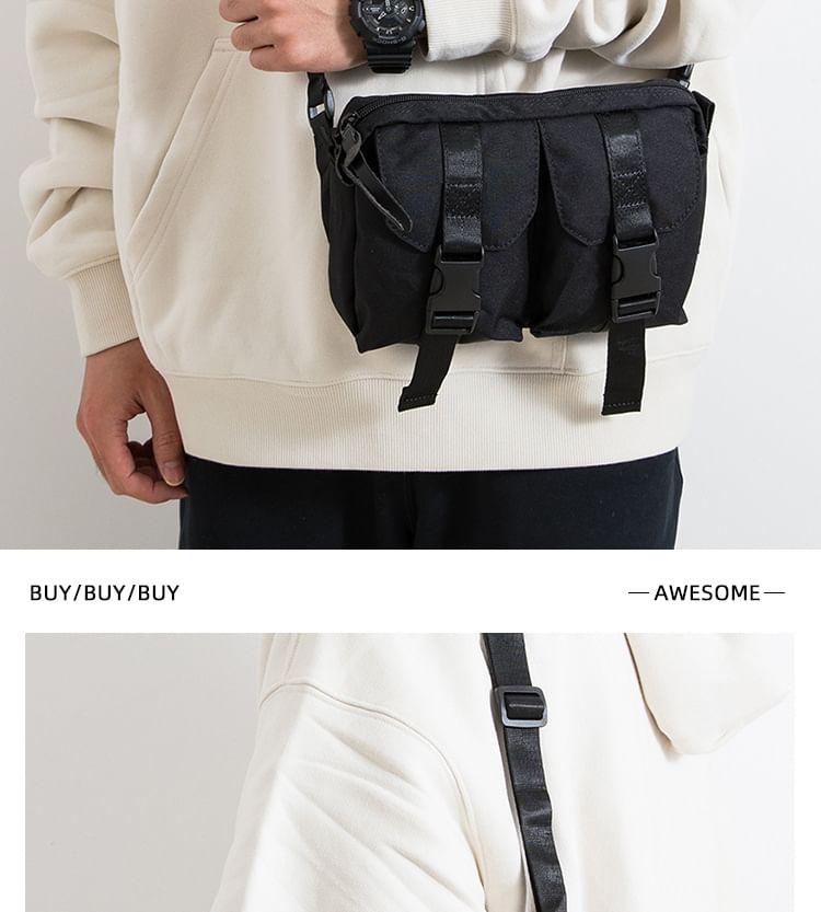 Buckled Mini Shoulder Bag