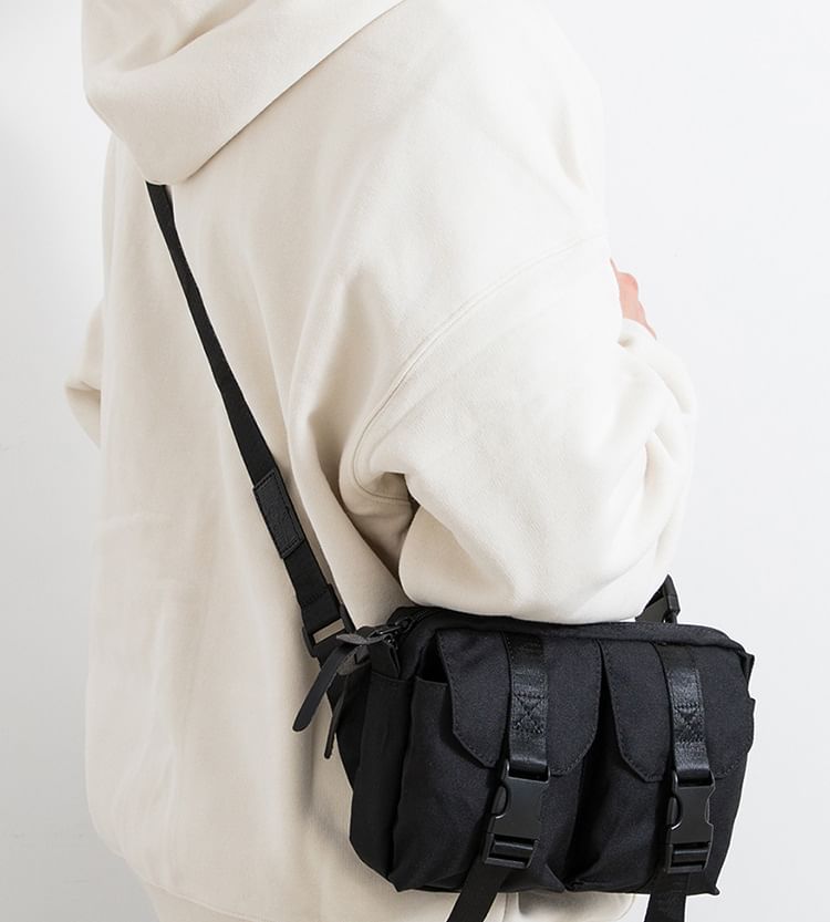 Buckled Mini Shoulder Bag