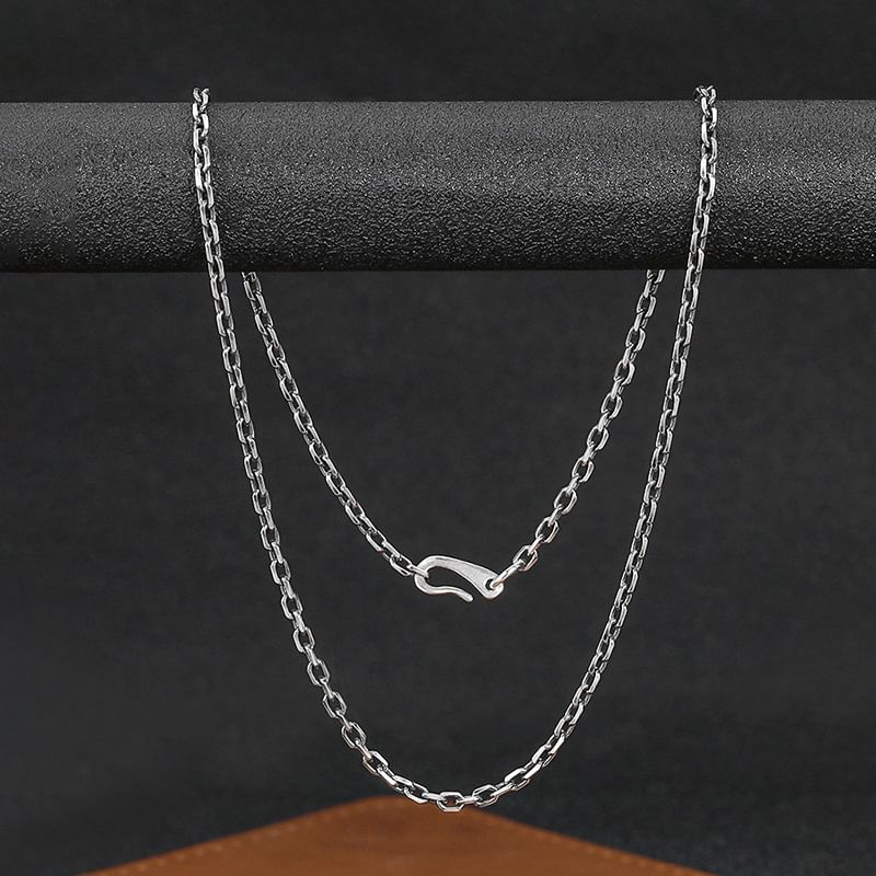 925 Sterling Silver Chain Necklace Various Designs