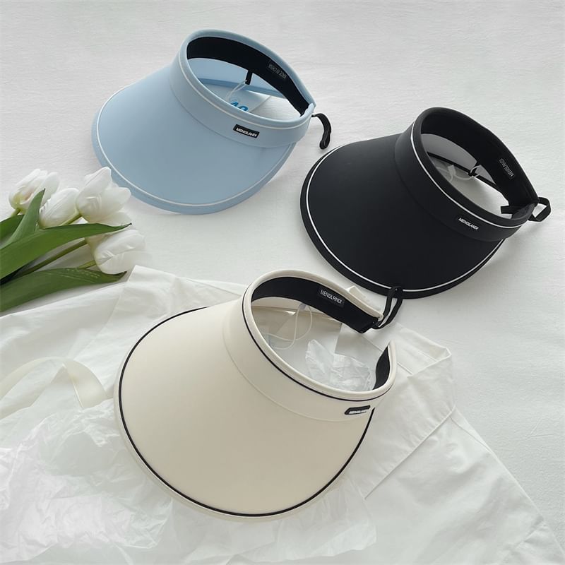 Lettering Visor