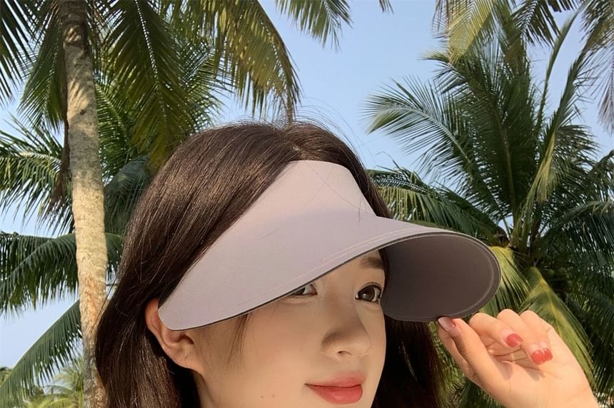 Wide Visor Brim Plain