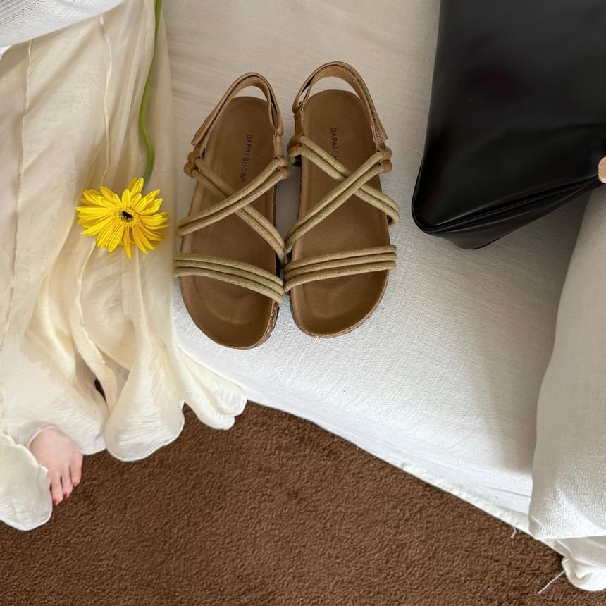 Plain Strap Sandals