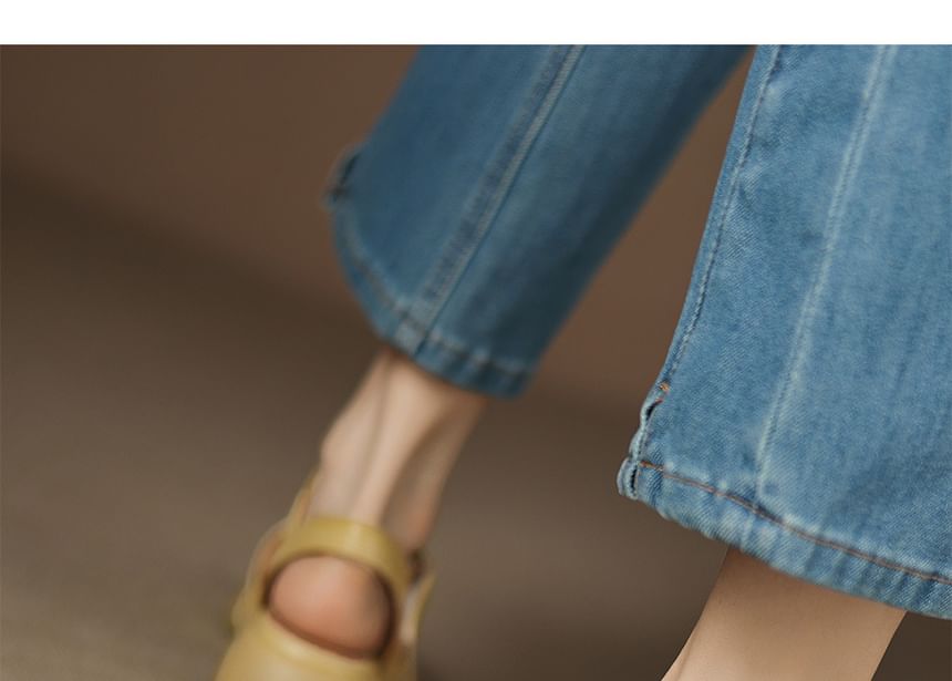 Platform Faux Leather Sandals