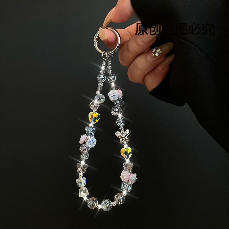 Lanyard Pad with Phone Flower