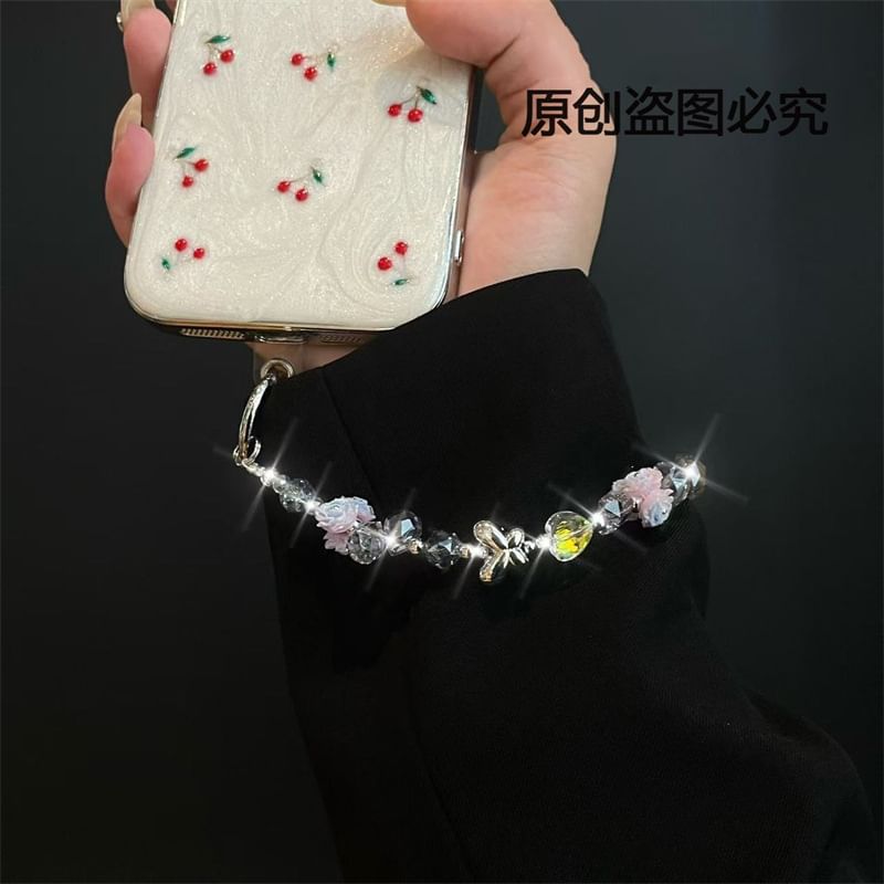 Lanyard Pad with Phone Flower