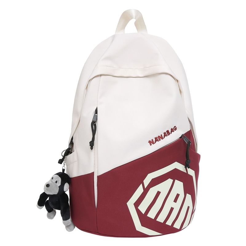 Set Bag / Charm Godzilla Lettering Backpack