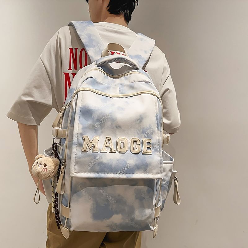 Tie Charm Set / Dye Lettering Bag Backpack