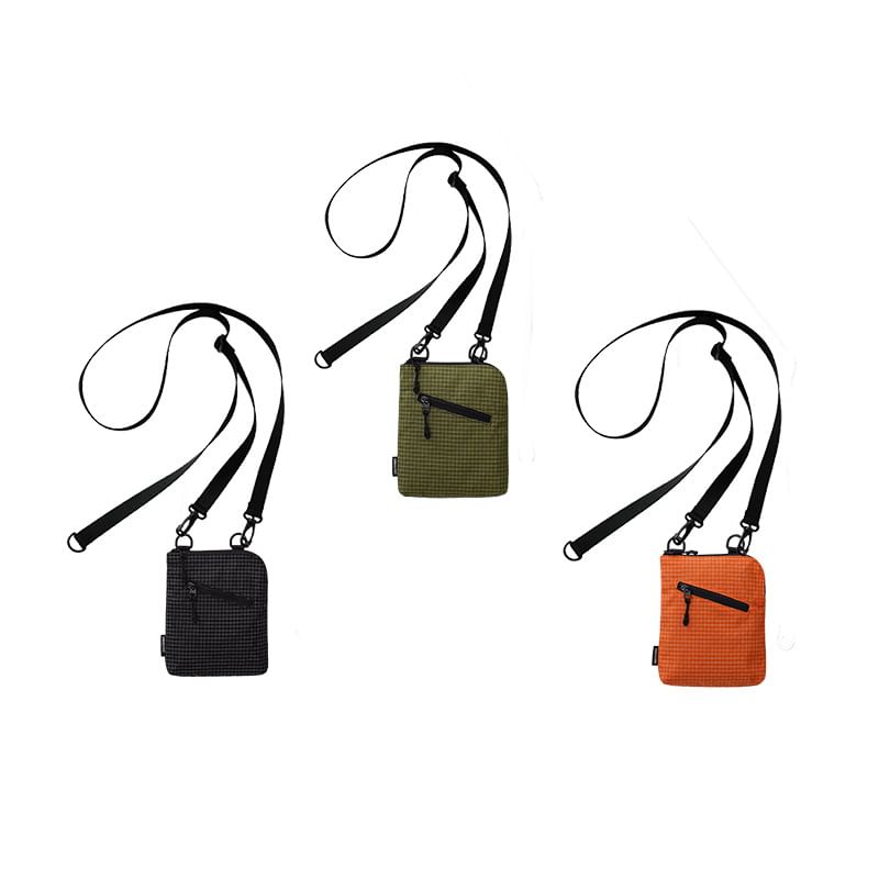 Crossbody Plaid Bag