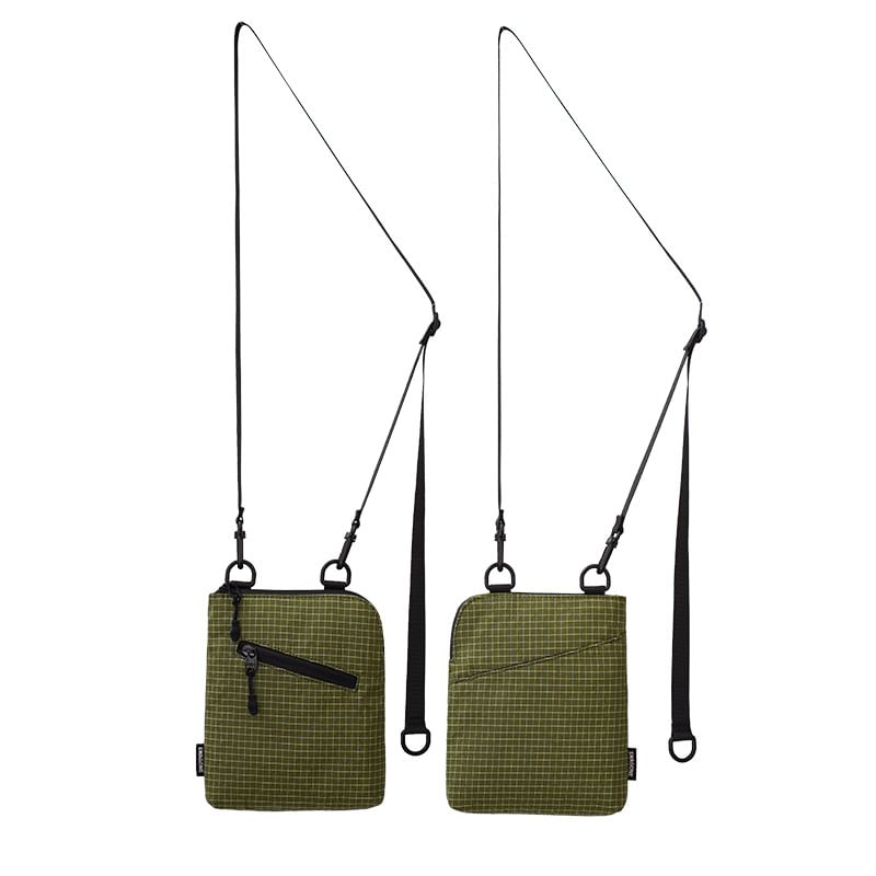 Crossbody Plaid Bag