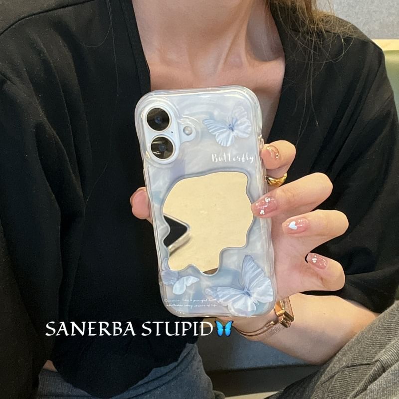 Phone Case Mirrored Butterfly