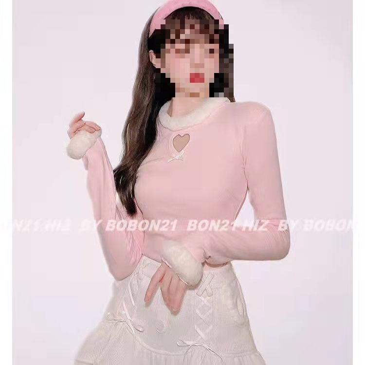 Mini Knit Trim Lace High Tiered Skirt Waist