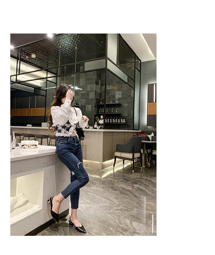 Pumps Pointed Toe Slingback