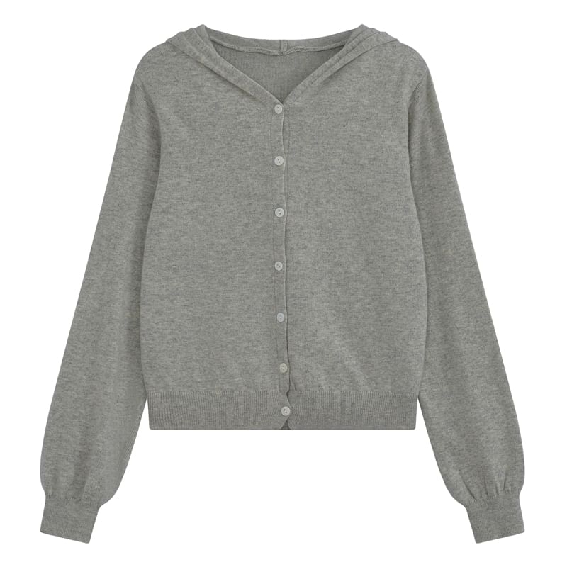 Striped Mock Two-Piece V-Neck Long-Sleeved Fitted Knit Top