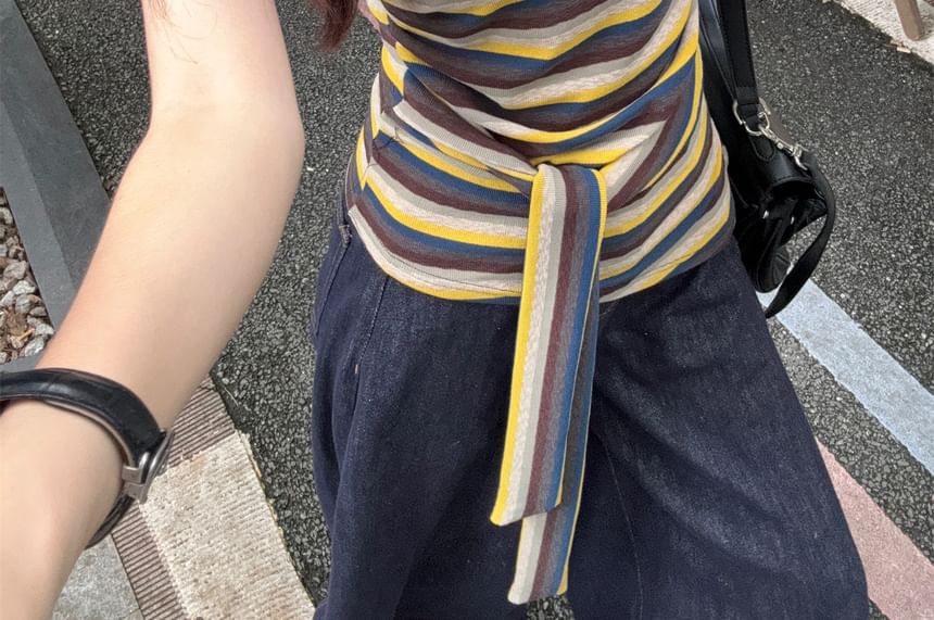 Striped Tube Top