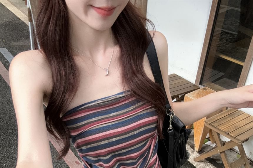 Striped Tube Top