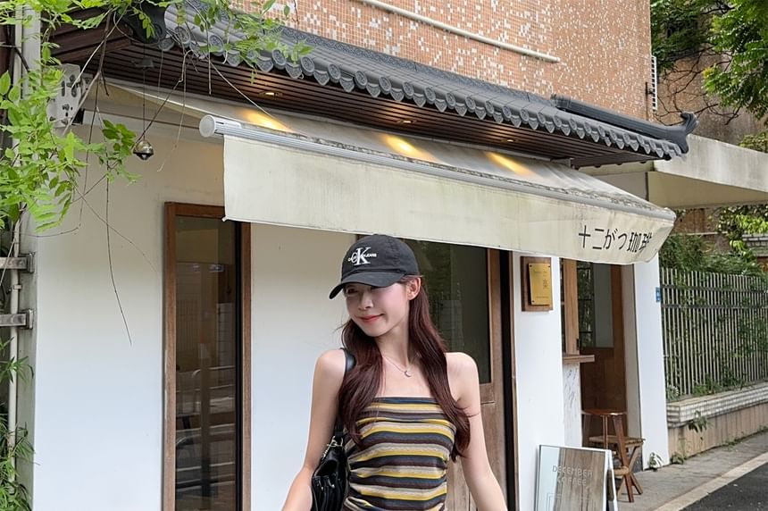Striped Tube Top