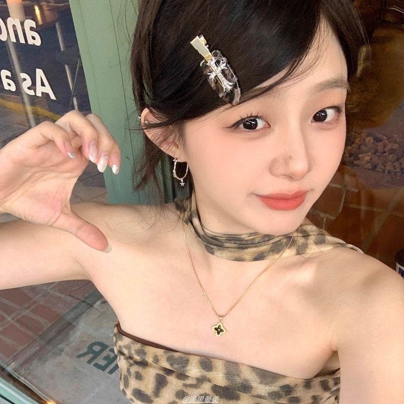 Earring Star Alloy Hoop