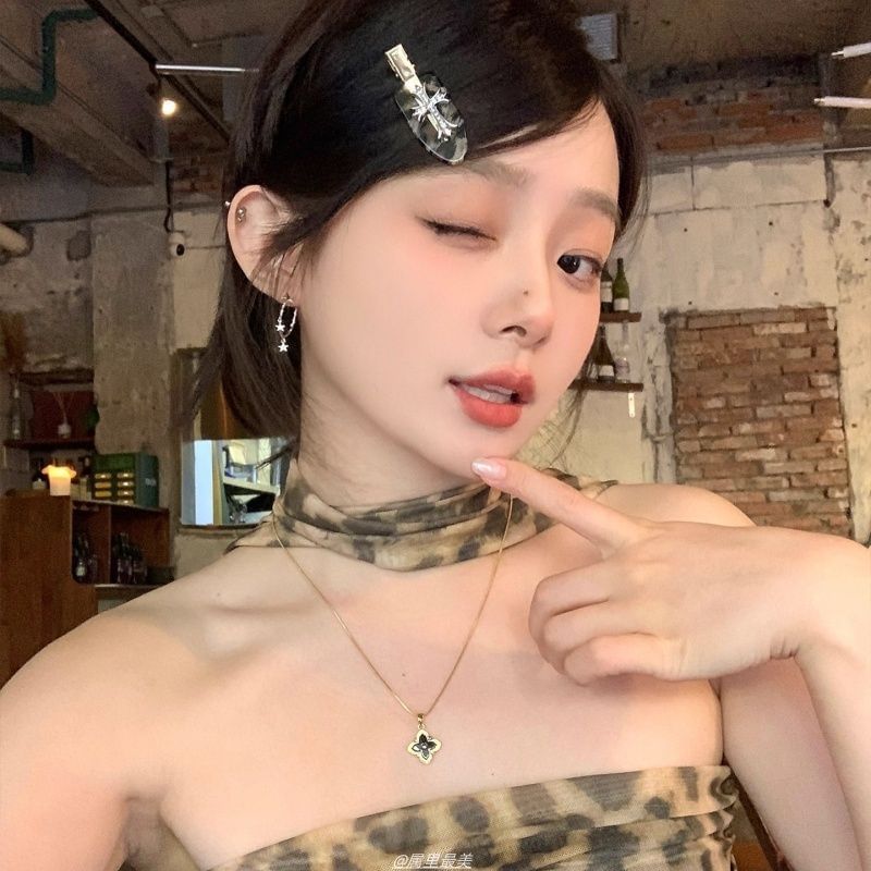 Earring Star Alloy Hoop