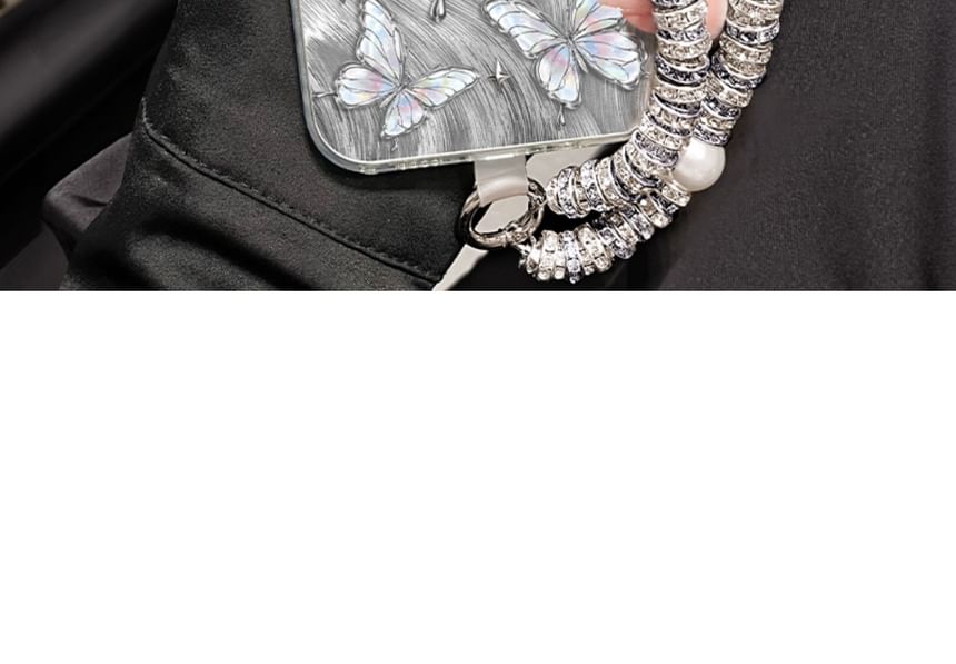 Butterfly Phone Case with Strap