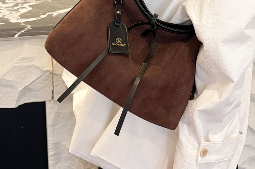 Crossbody Faux Shoulder Suede Bag