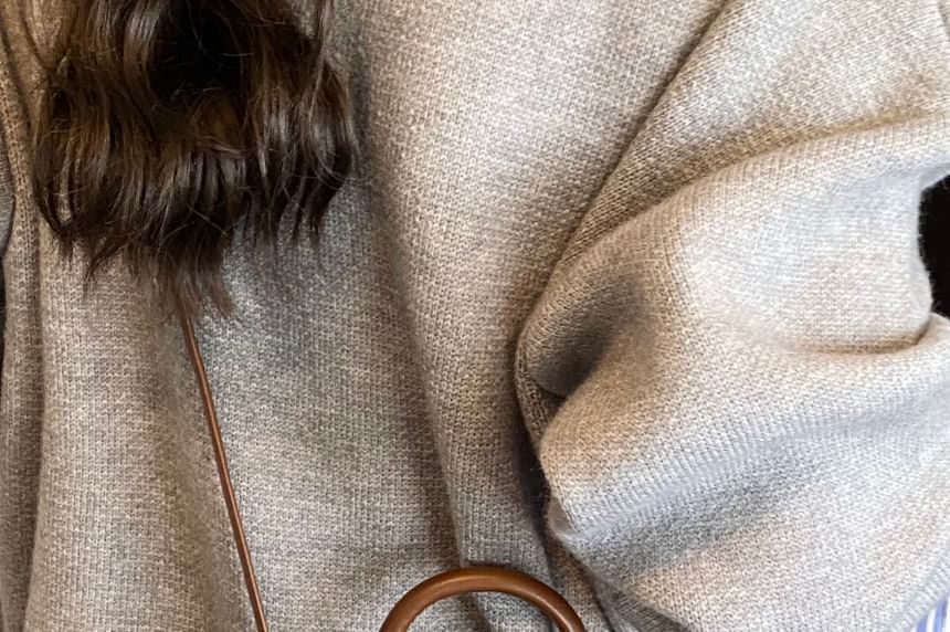 Handle Plaid Applique Flap Heart Crossbody Bag Top