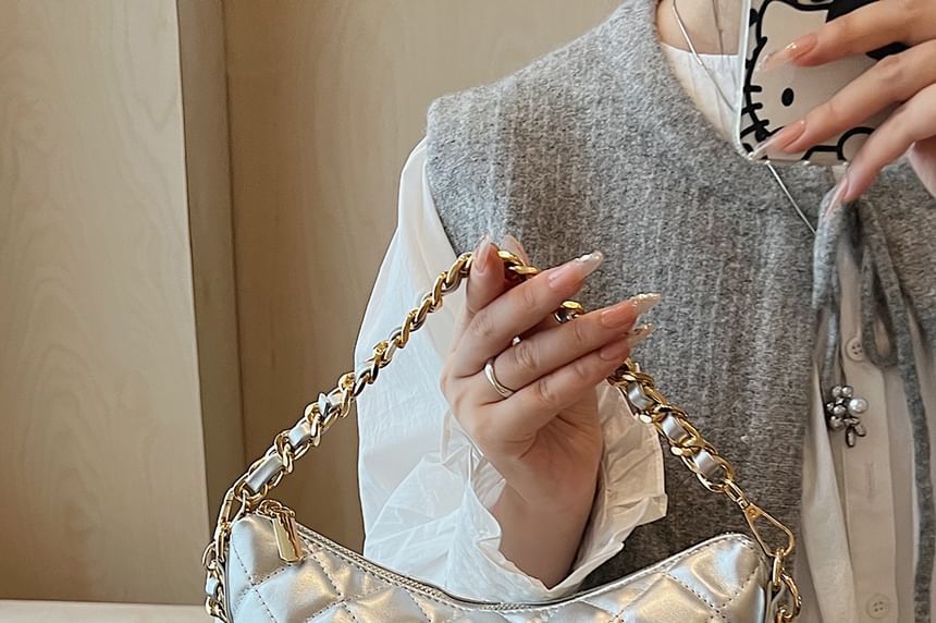 Quilted Chain Bag Crossbody