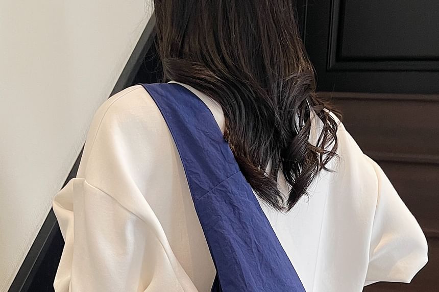 Tie-Up Plain Bag Shopper