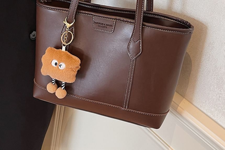 Faux Bag Tote Leather