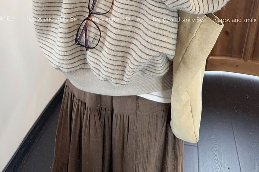 Striped Crewneck Pullover