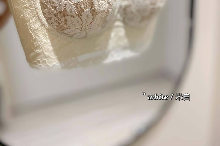 Lace Trim Bra Top