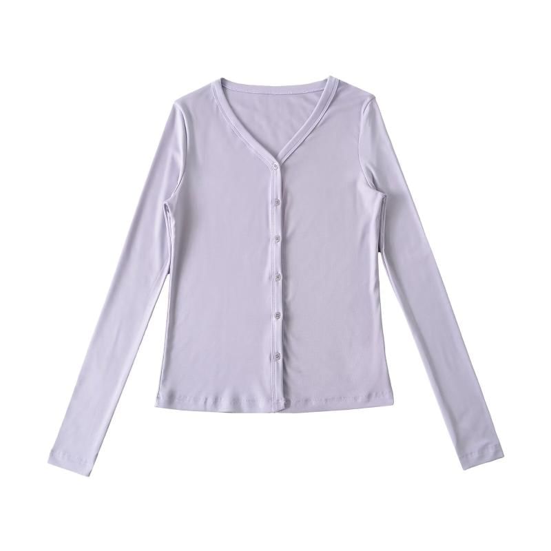 Classic V-Neck Knit Cardigan