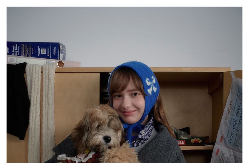 Lapel Wool Coat with Sash