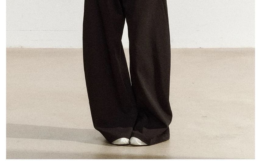 Shawl Collar Plain Sweater / Halter Plain Top