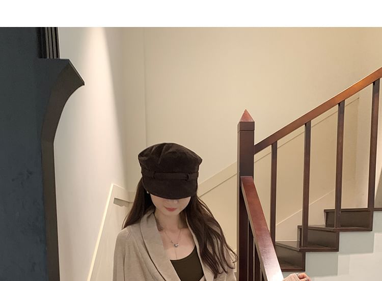 Cowl Neck Long Sleeve Solid Knit Top